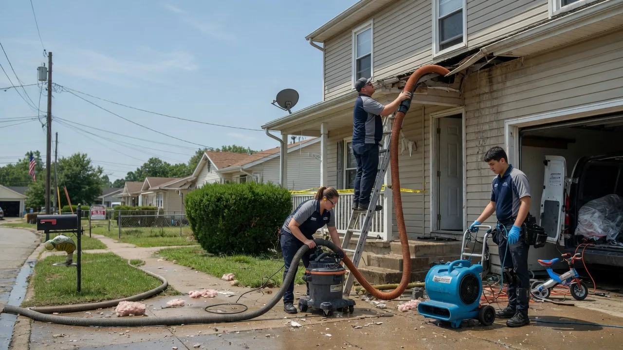 Water Damage Restoration in New Liberty, IA near me